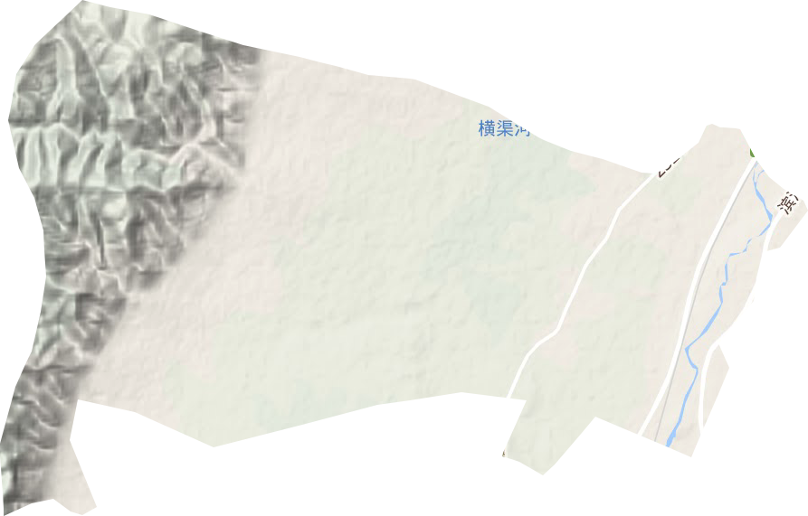 襄陵镇地形地图