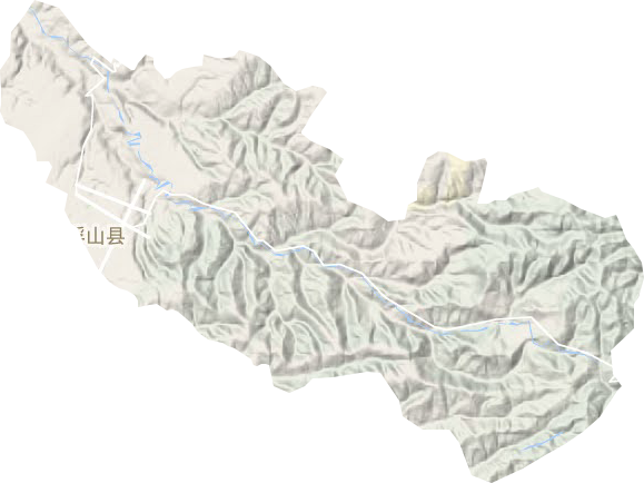 天坛镇地形地图