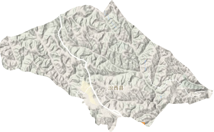 永安镇地形地图