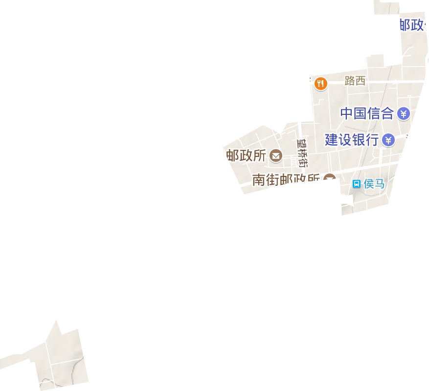 路西街道地形地图