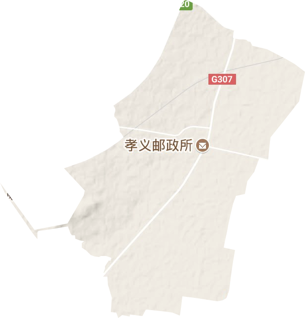 孝义镇地形地图