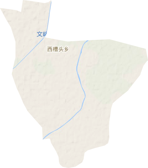 西槽头乡地形地图