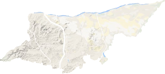 翁牛特旗地形地图