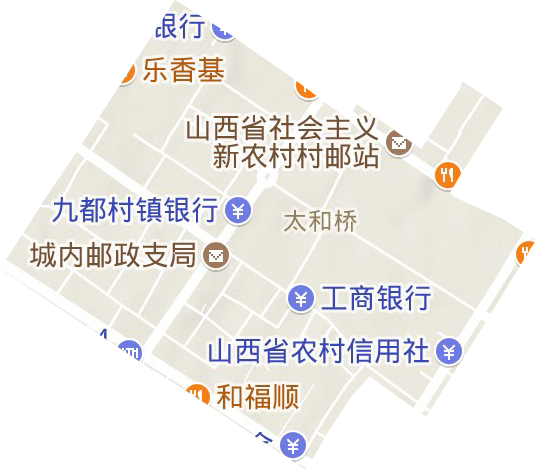 太和桥街道地形地图