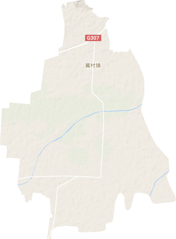 冀村镇地形地图
