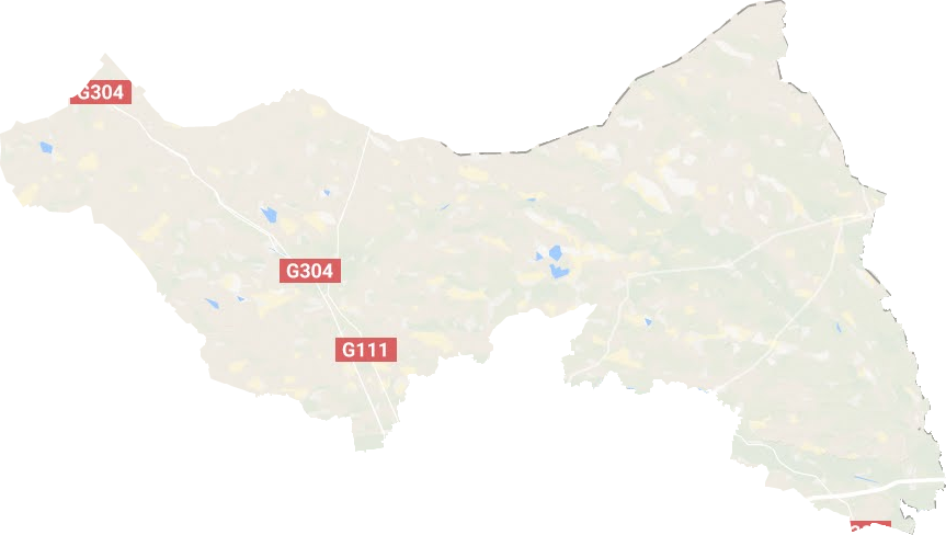 科尔沁左翼中旗地形地图