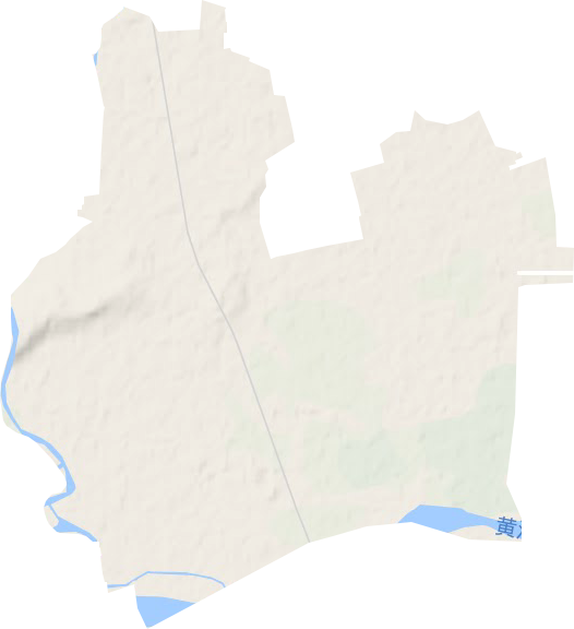 萨如拉街道地形地图