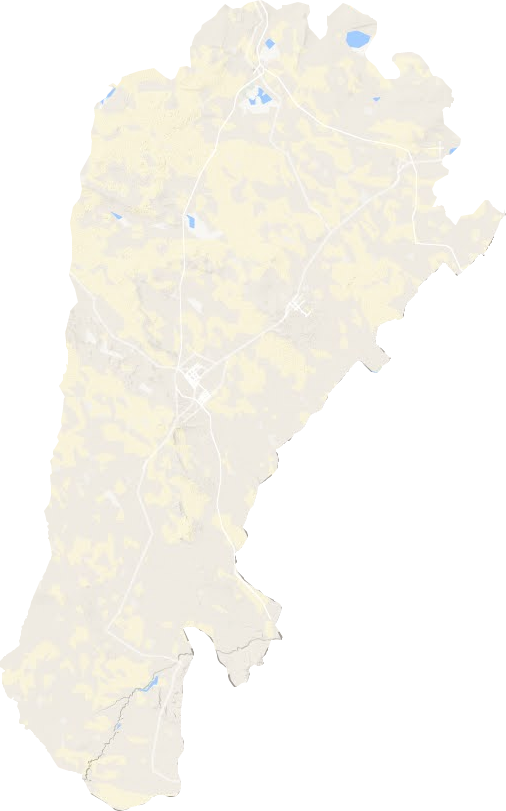 乌审旗地形地图