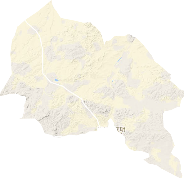巴音敖包苏木地形地图