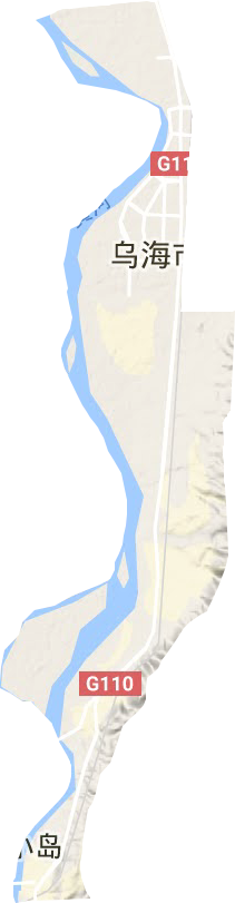 滨河街道地形地图