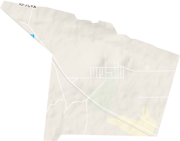 马林街道地形地图