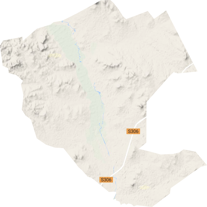 新民乡地形地图