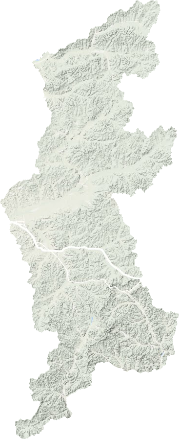 牙克石市地形地图