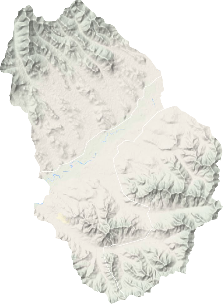 三山乡地形地图