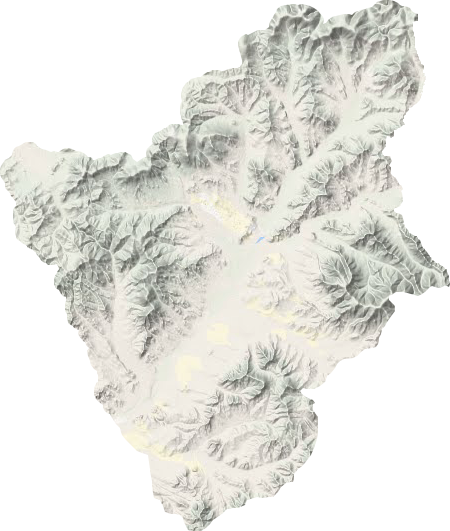 索博日嘎镇地形地图