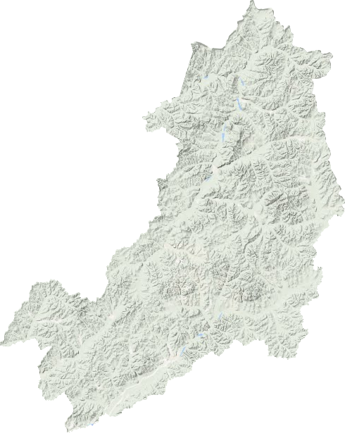 根河市地形地图