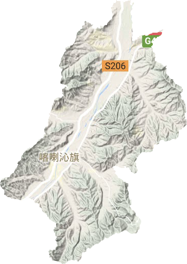 锦山镇地形地图
