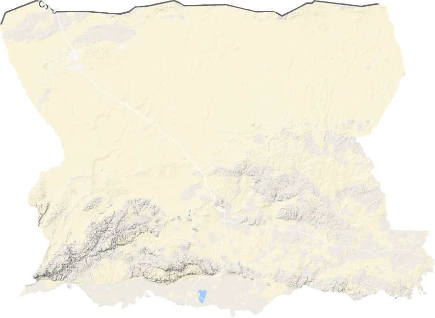 乌拉特中旗地形地图