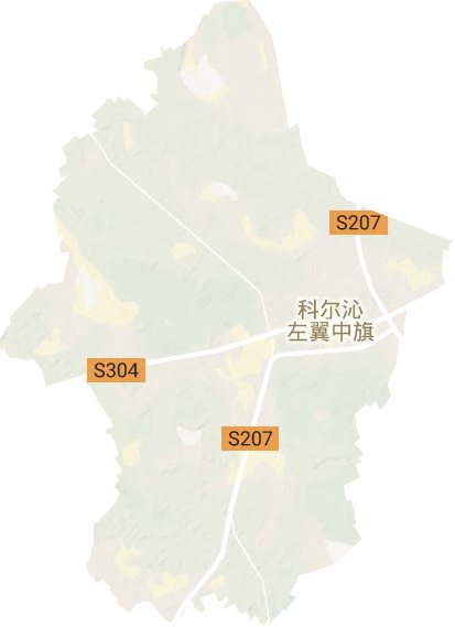 保康镇地形地图