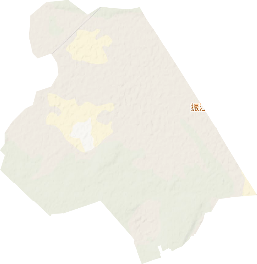 丰库牧场地形地图