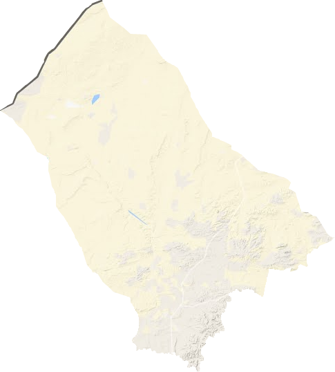 四子王旗地形地图