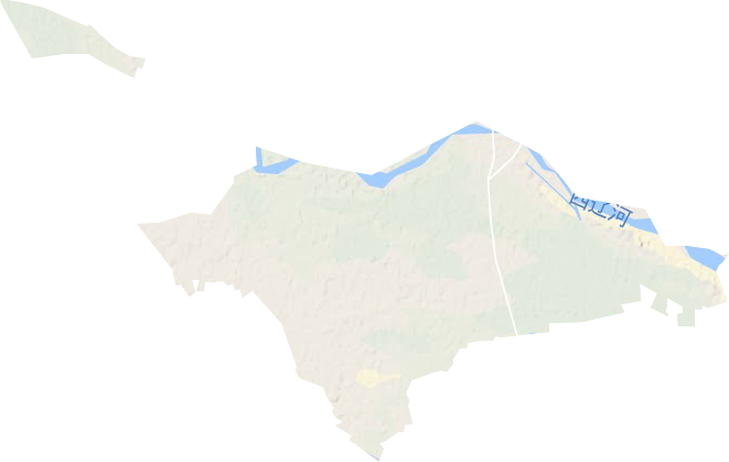 辽河农场地形地图