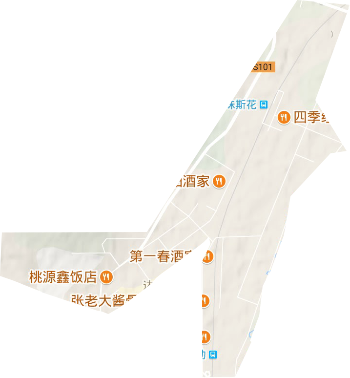 宝日呼吉尔街道地形地图