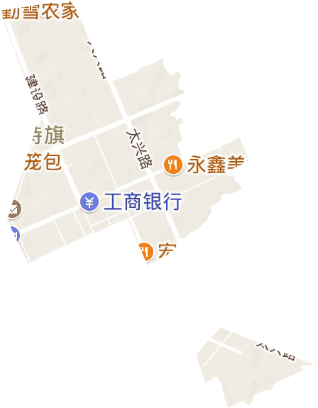 昭君街道地形地图
