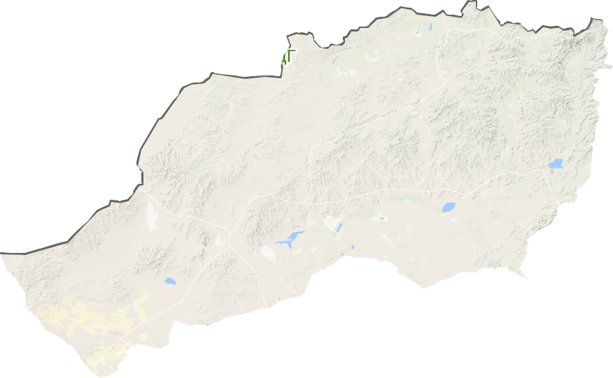 东乌珠穆沁旗地形地图