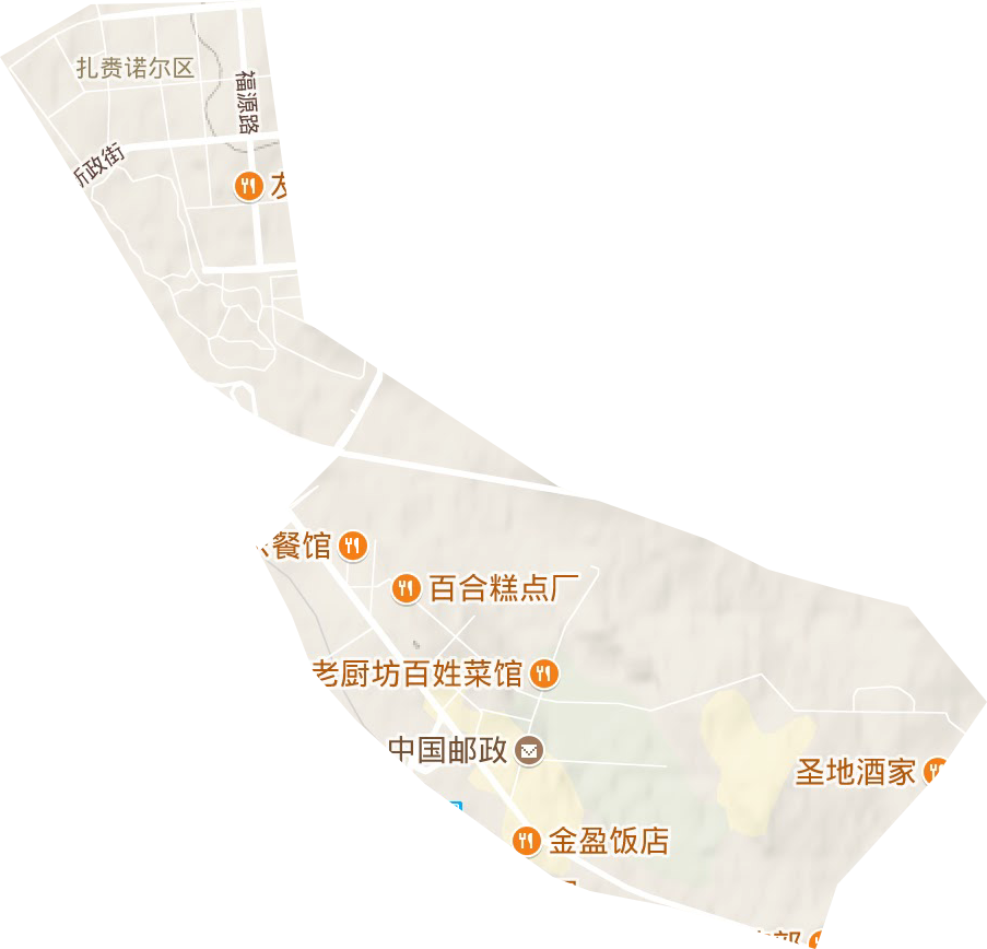 第三街道地形地图