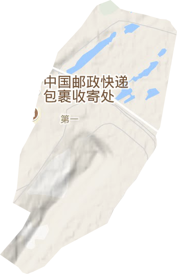 第二街道地形地图