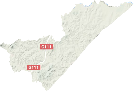 六合镇地形地图