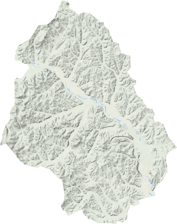 托扎敏乡地形地图