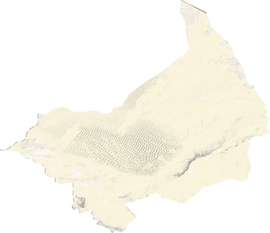 阿拉善右旗地形地图