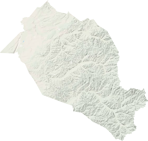 锡尼河东苏木地形地图