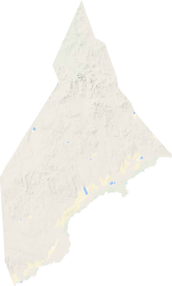 阿日哈沙特镇地形地图