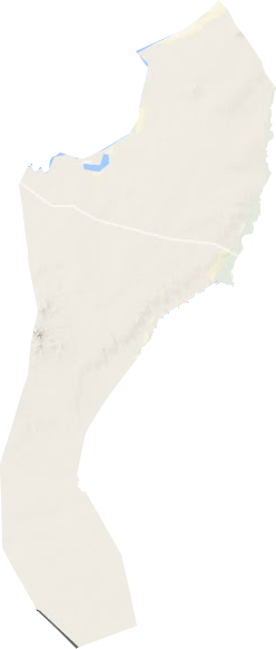 宝格德乌拉苏木地形地图