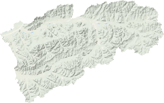 图里河镇地形地图