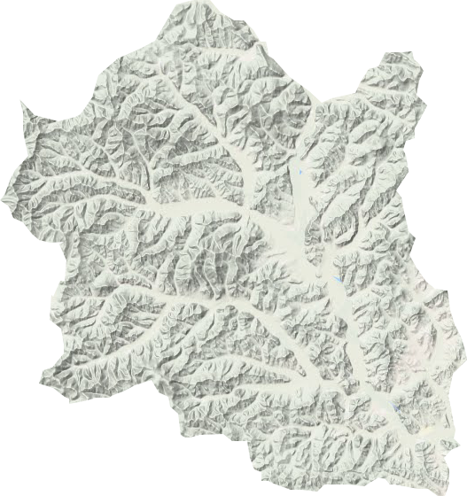 萨马街鄂温克民族乡地形地图