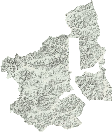 柴河林业局地形地图