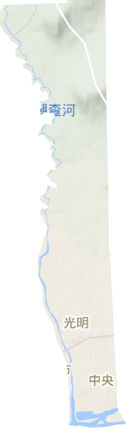 河东街道地形地图