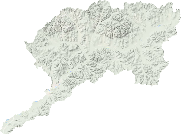 河西街道地形地图