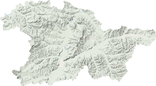 阿龙山镇地形地图