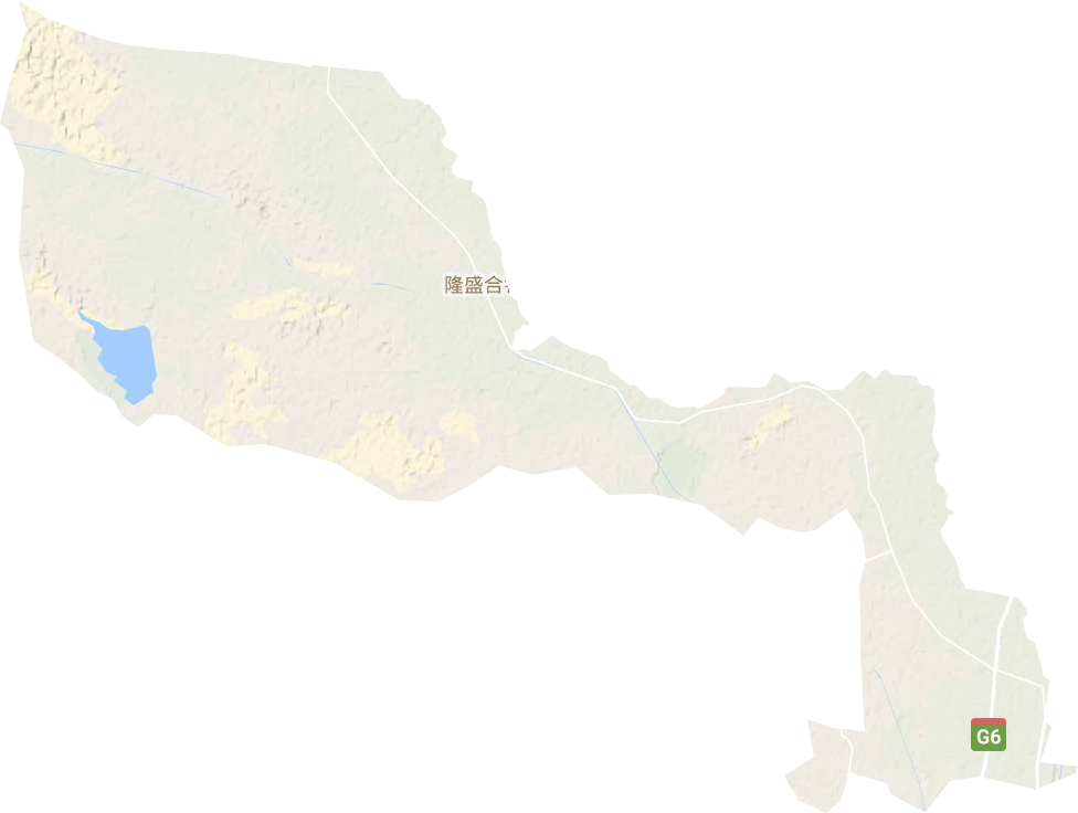 隆盛合镇地形地图