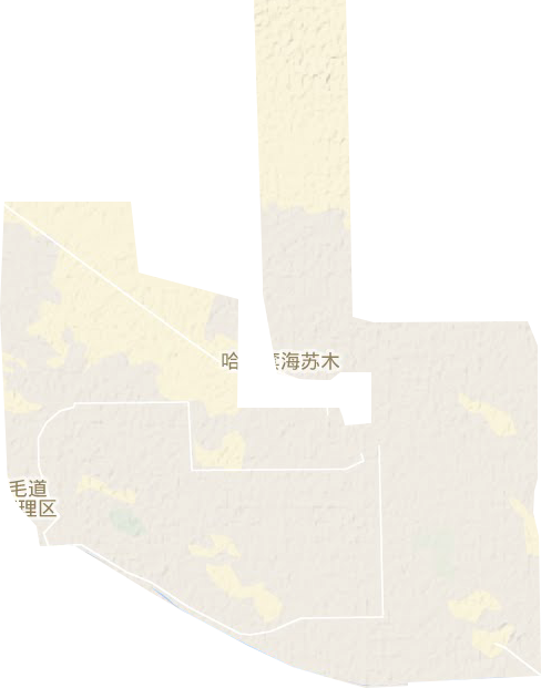 包尔盖农场地形地图