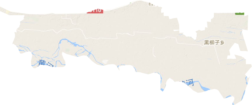 先锋镇地形地图