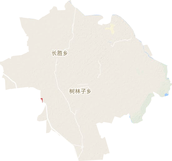 新安镇地形地图