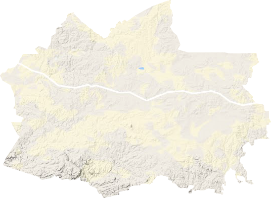 石哈河镇地形地图