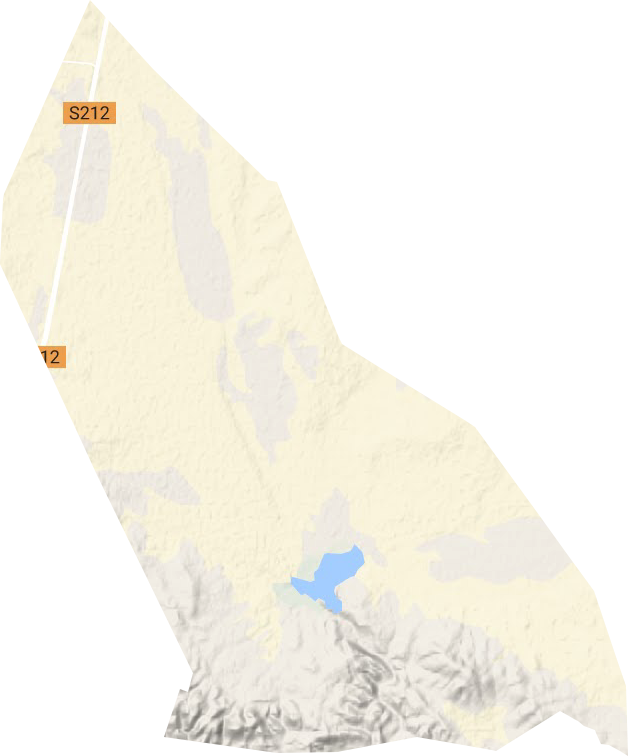 同和太种畜场地形地图