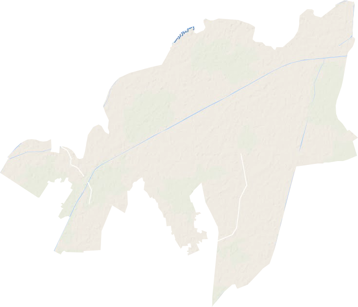 团结镇地形地图